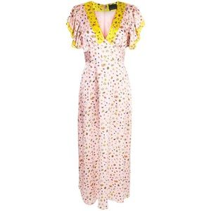 Cynthia Rowley flutter sleeve dress